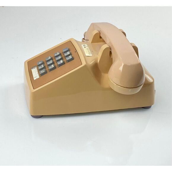 Vintage Western Electric Bell System Touch Tone Desk Telephone Beige 2500DM AG23 - Picture 4 of 9